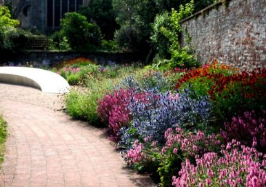 Flowers in the Quiet Garden - The Bishop's Palace and Gardens