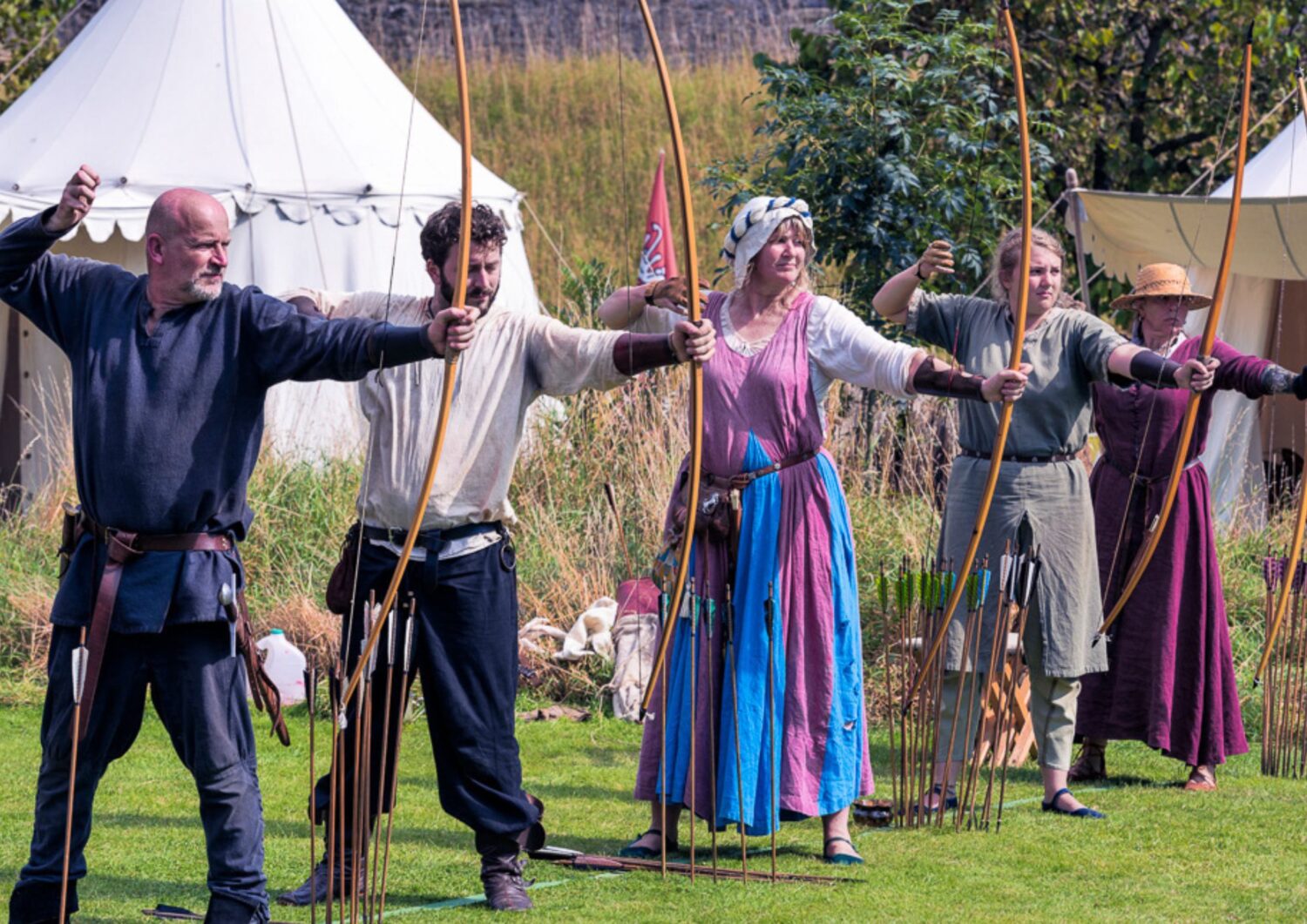 Bowlore Medieval Weekend at The Bishop's Palace (2)