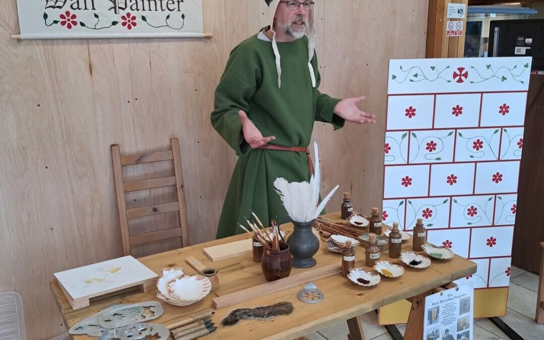 The Time Travelling Carpenter: The Medieval Painter