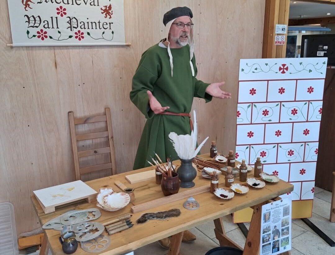 Time Travelling Carpenter - The Medieval Painter