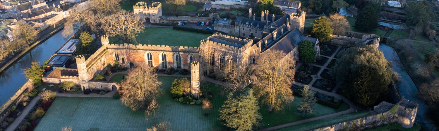 The Bishop's Palace and Gardens (credit Stunning Drone) Aerial View of The Bishop's Palace and Gardens (credit Stunning Drone)