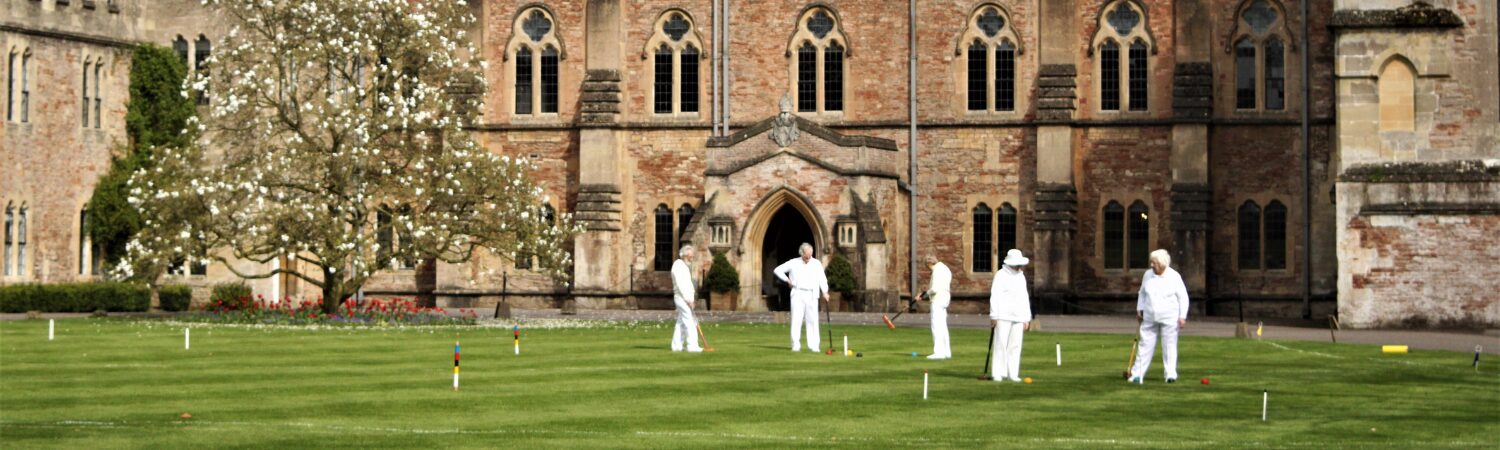 The Croquet Club at The Bishop's Palace