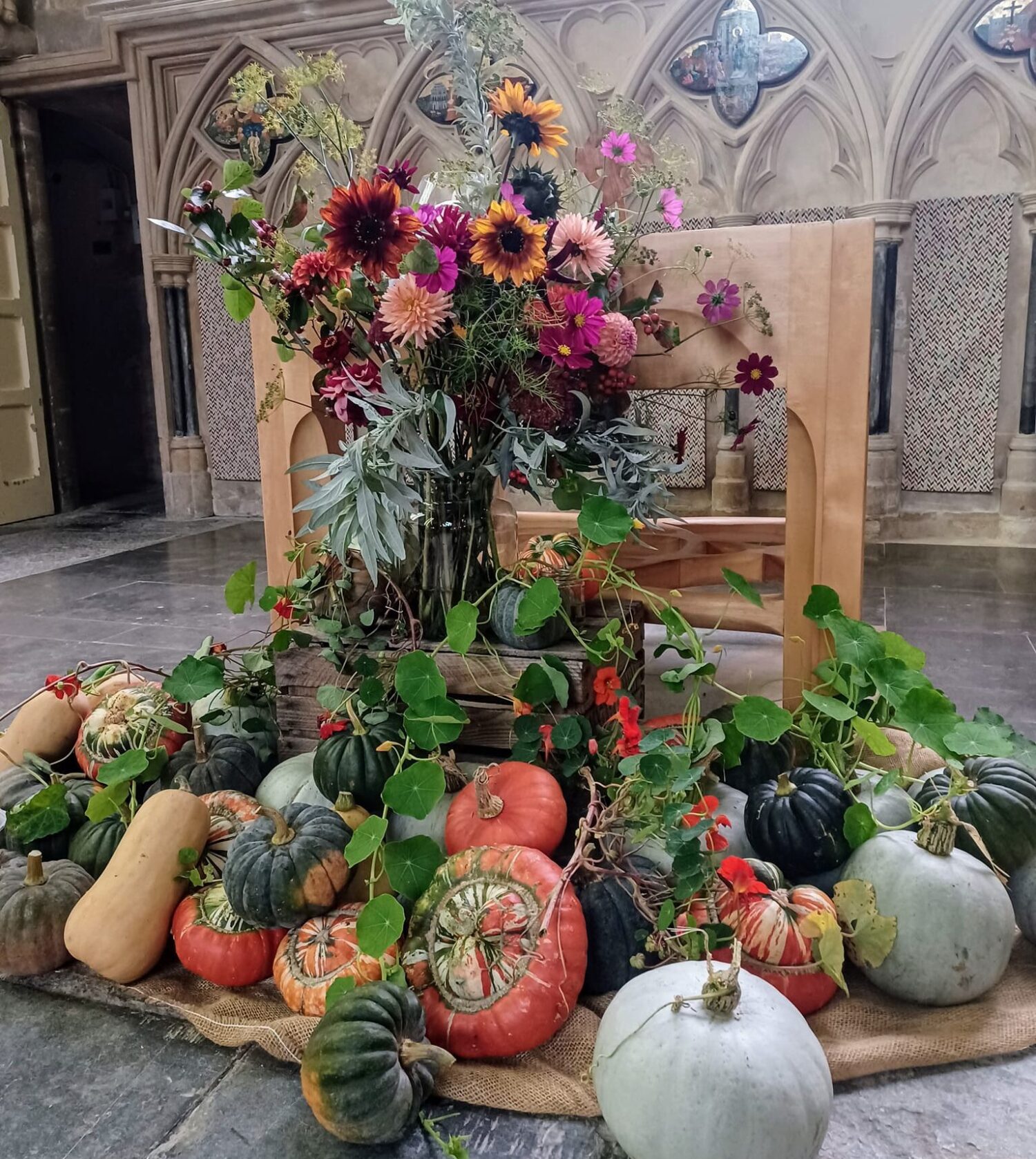 Harvest Service in The Bishop's Chapel