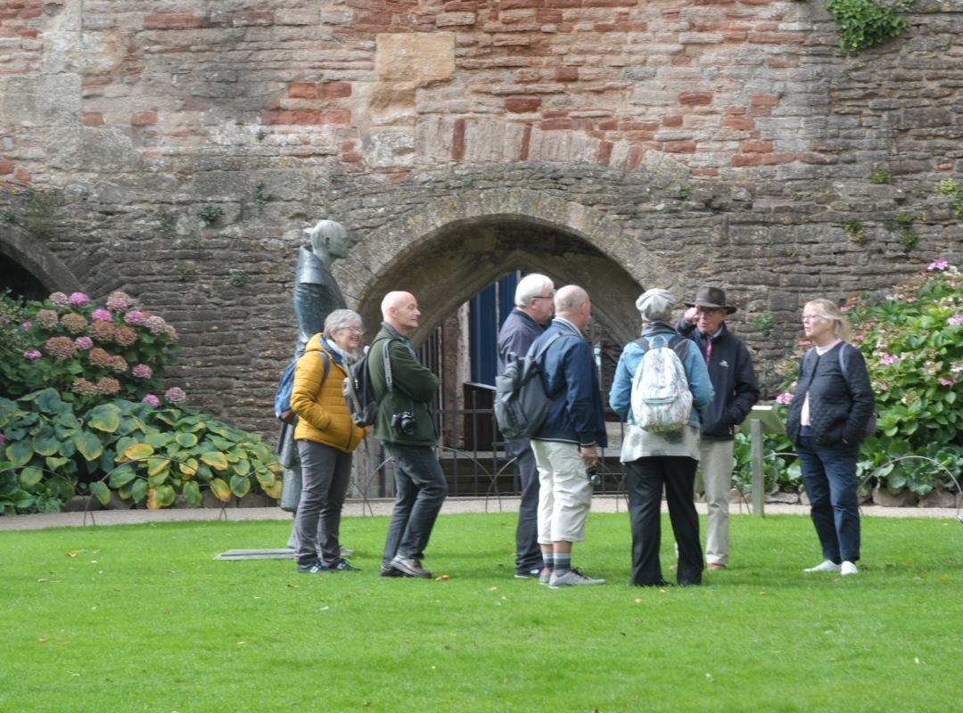 An image of in person guided tours at The Bishop's Palace