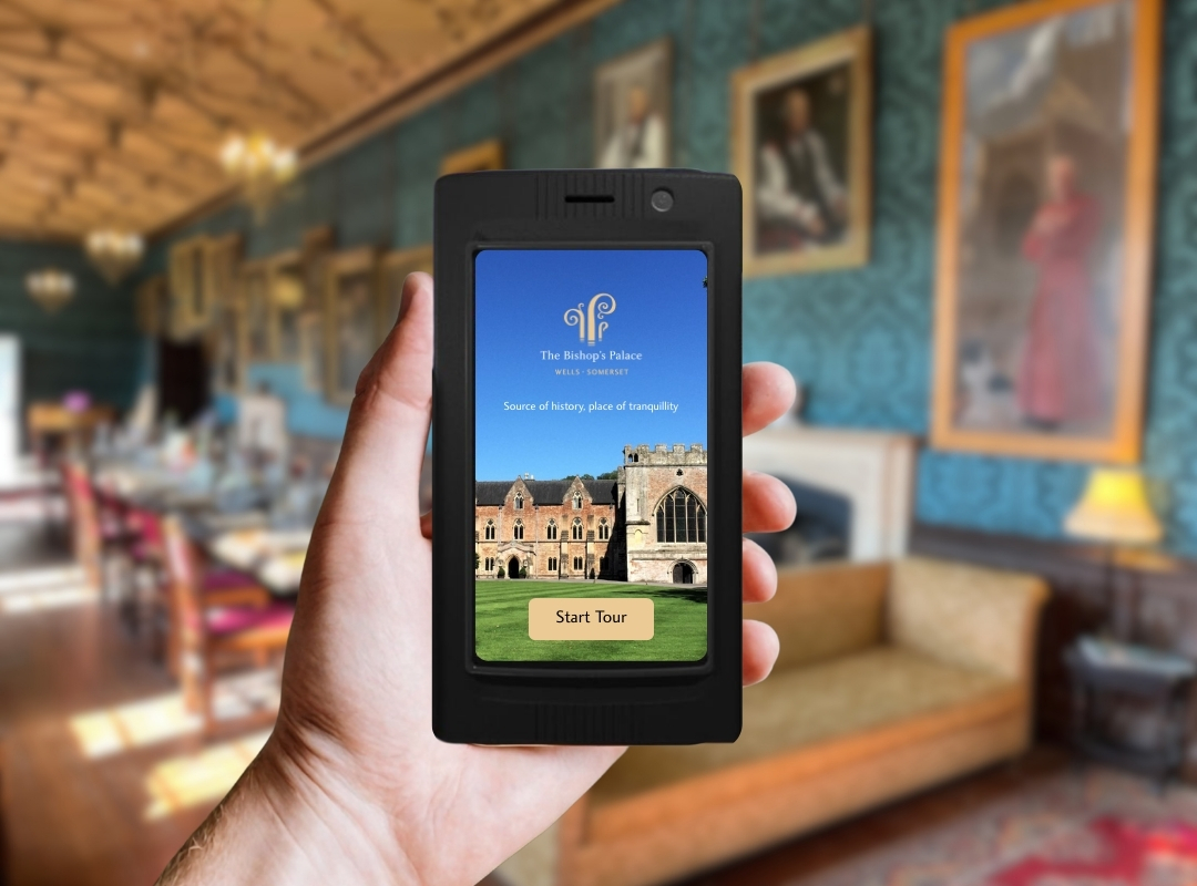 An image of the Multimedia Guided Tour at The Bishop's Palace