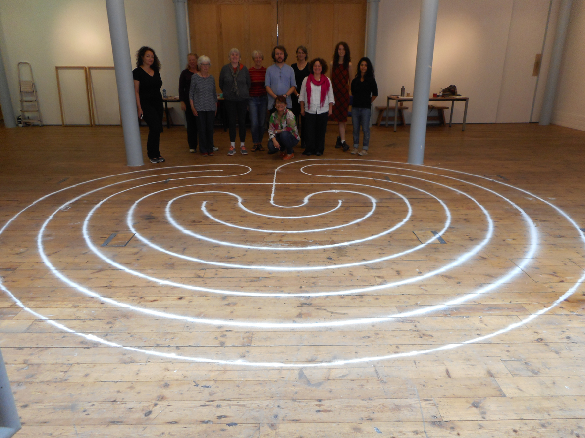 An image of the City of Labyrinths at The Bishop's Palace