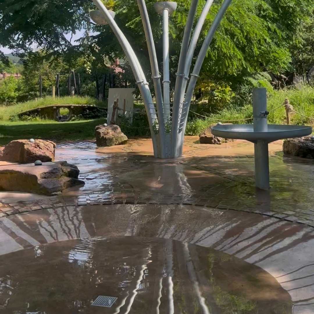 An image of the Splash Play Zone at The Bishop's Palace.