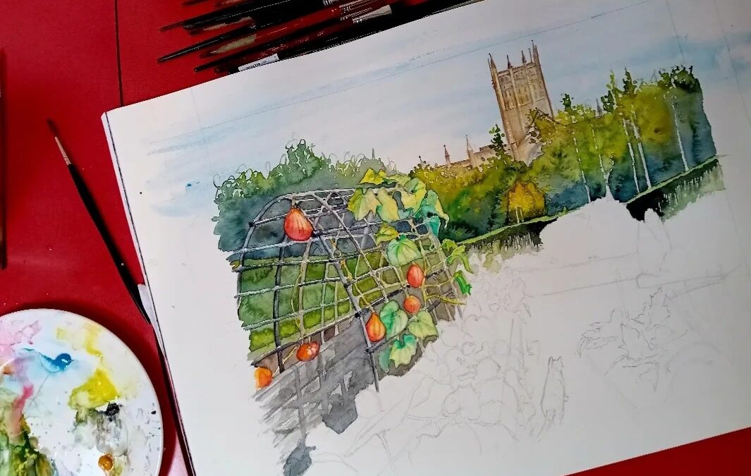 Exclusively for Friends: Seasonal Sketching & Watercolour