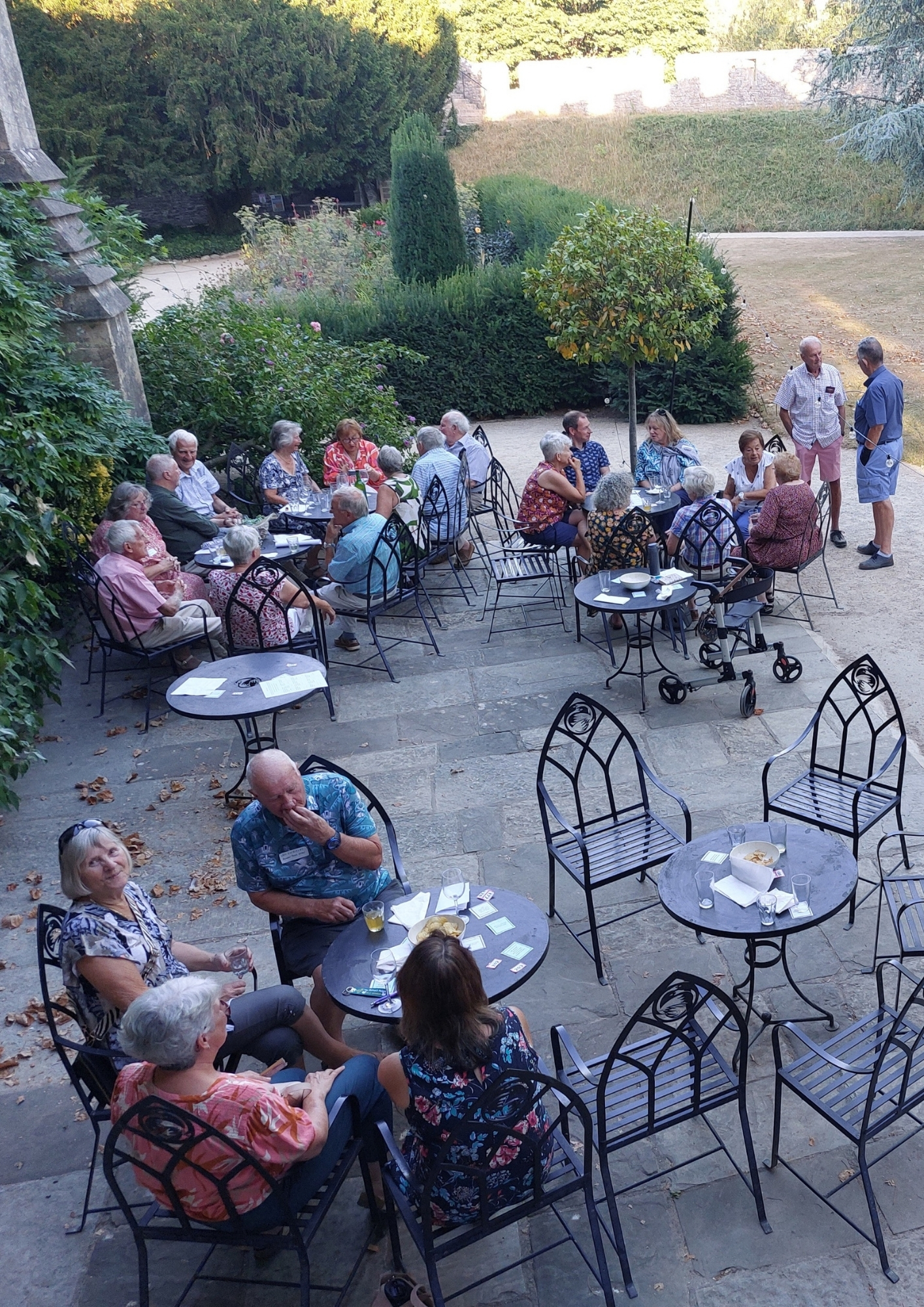 An image of the private view for the Palace's Fun and Games Exhibition.