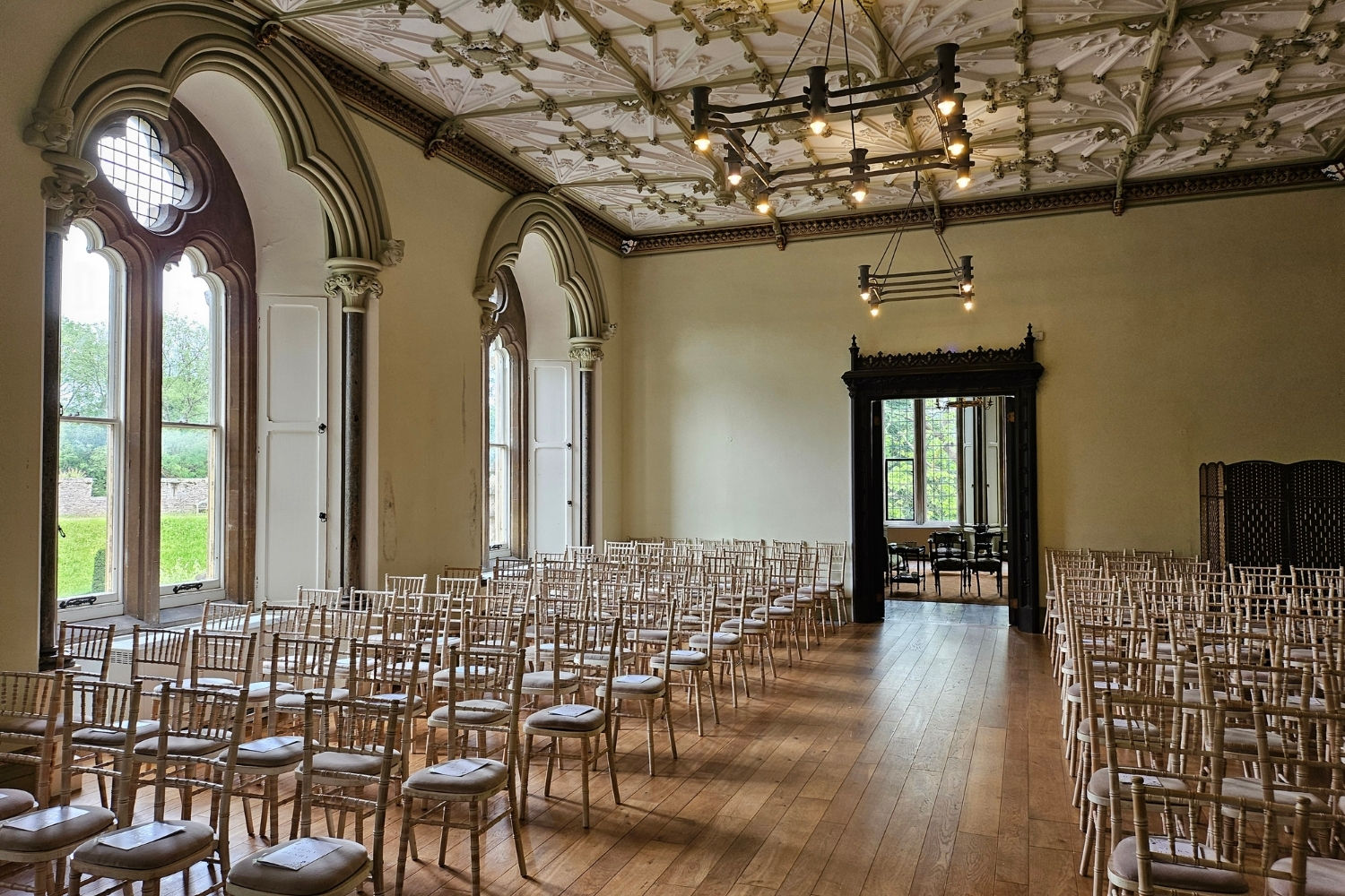 An image of the Conference Room at The Bishop's Palace.